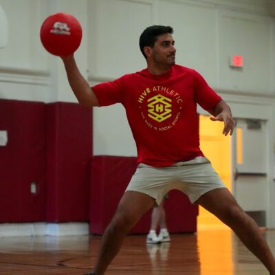 red dodgeball