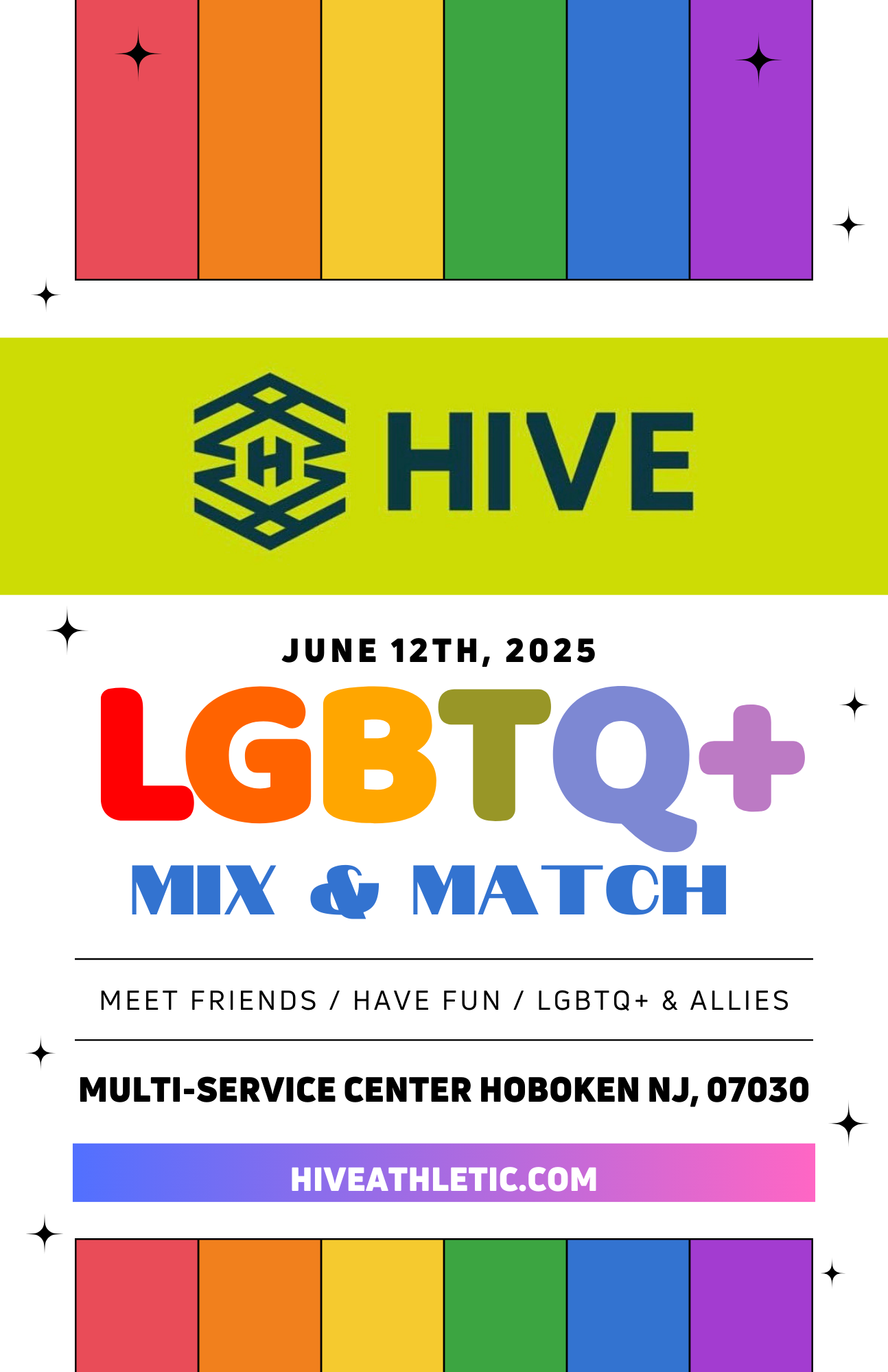 Volleyball Mix & Match Pride Night