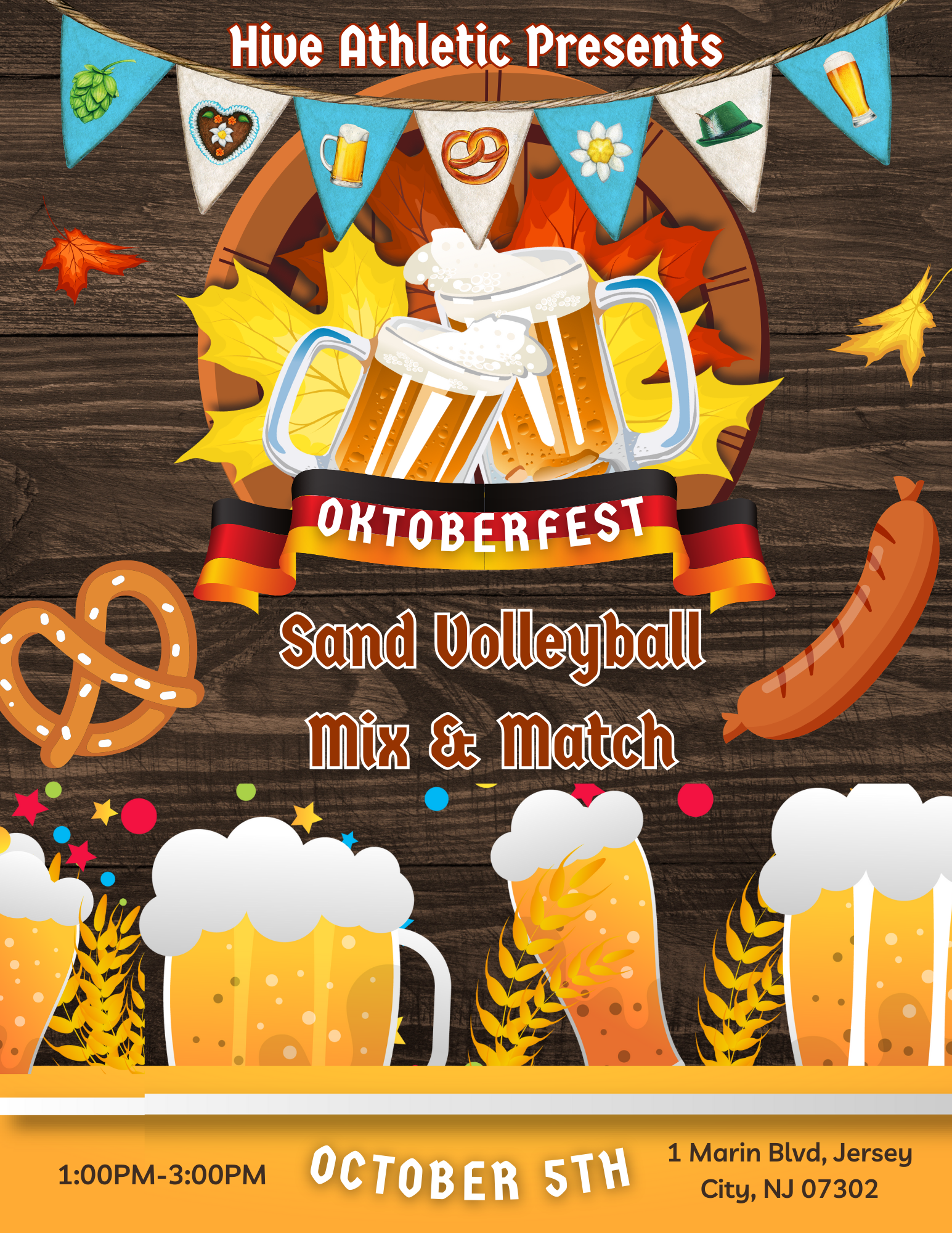 Oktoberfest Sand Volleyball Mix & Match