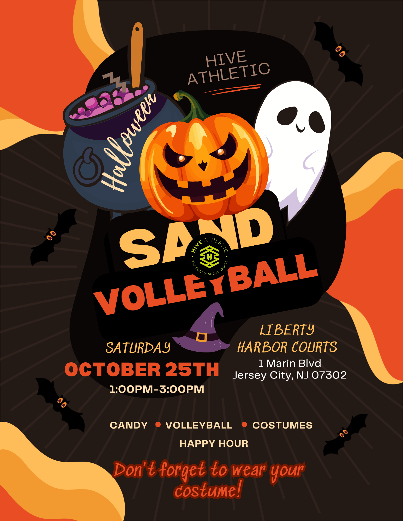 Halloween Sand Volleyball Mix & Match