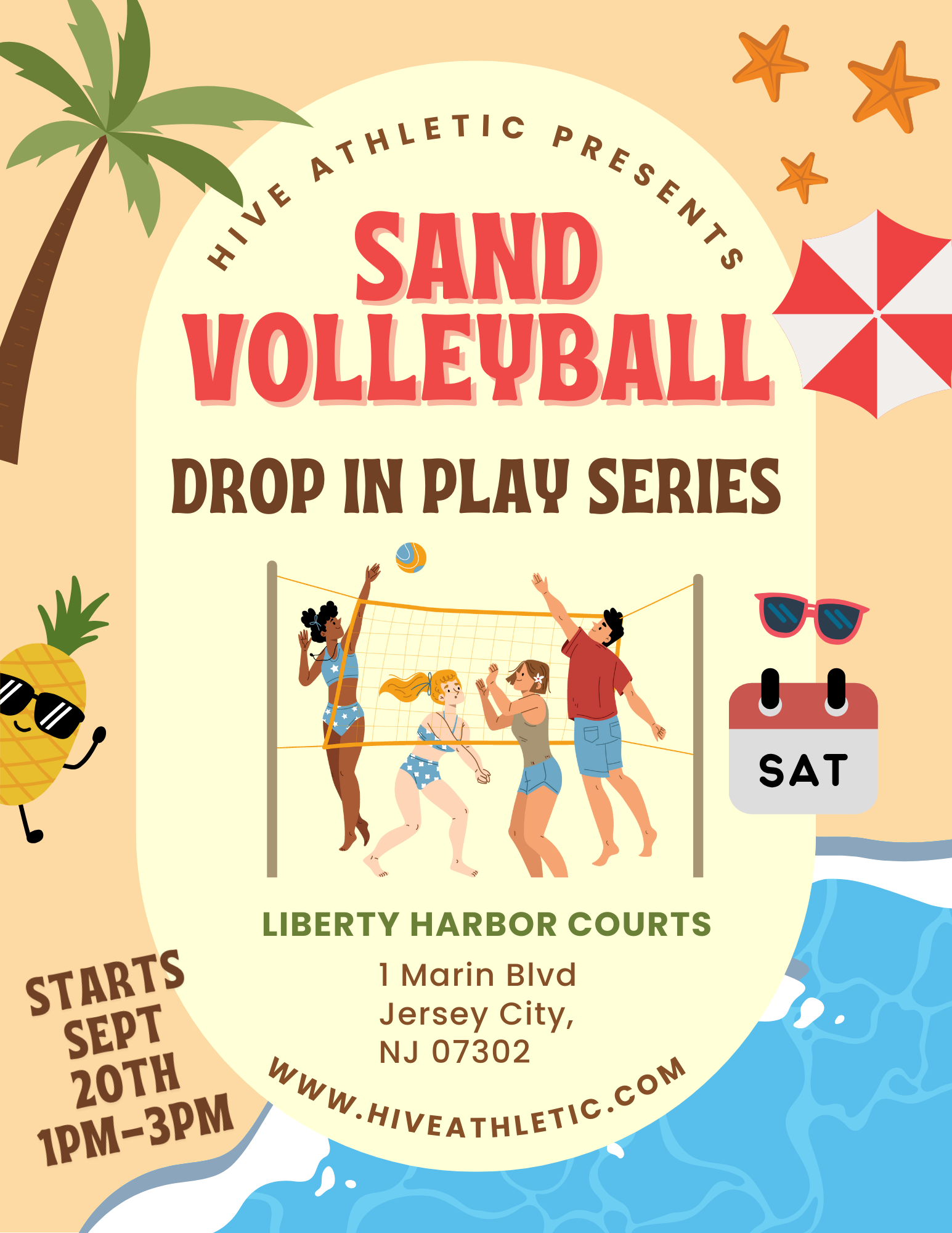 Sand Volleyball Drop In Series