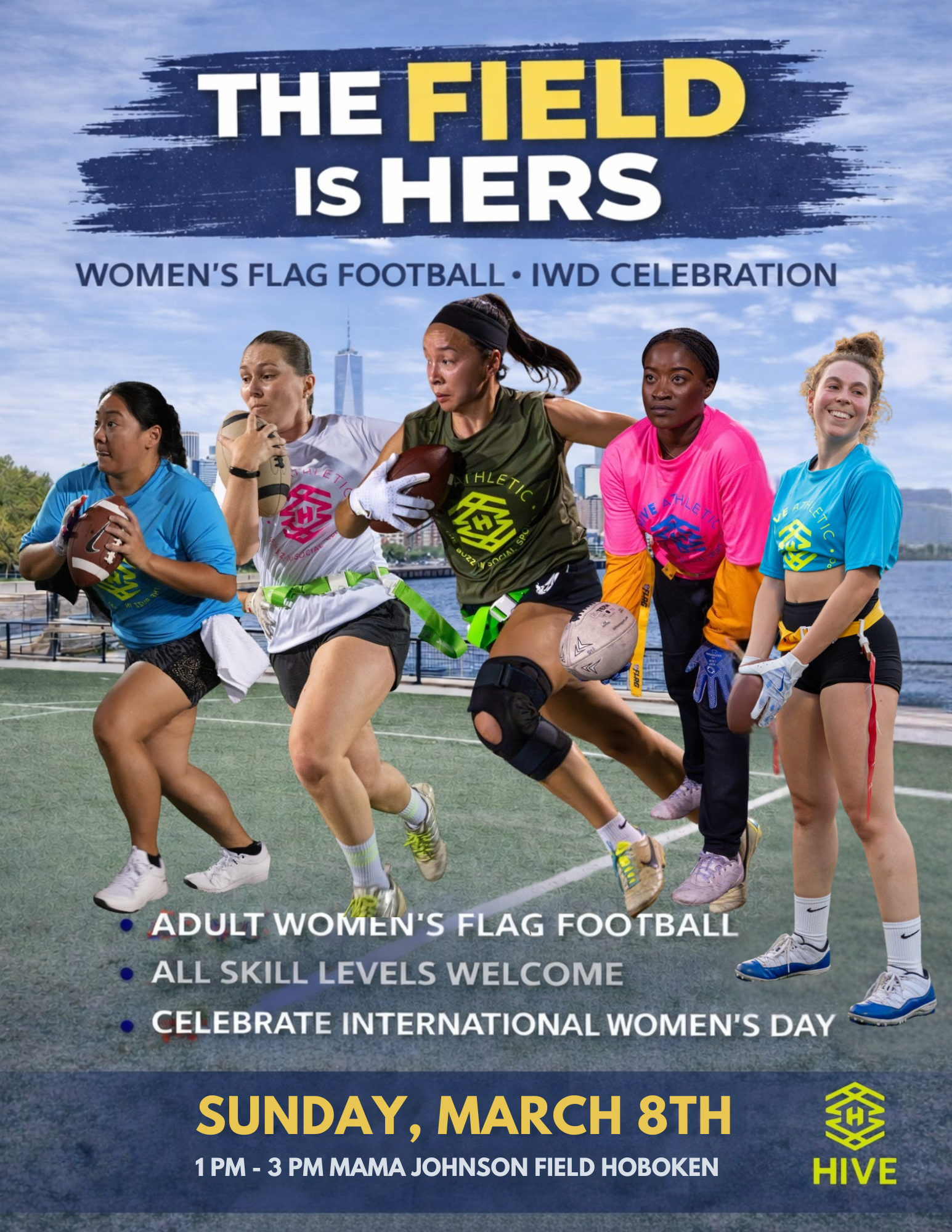 Women’s Flag Football- International Women’s Day Event